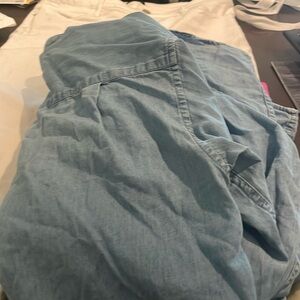 Blue nice church shirt